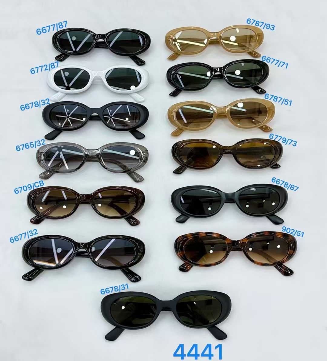 Italy High Quality Trending Acetate Glasses Luxury Eyewear Kit Designer Sunglasses Square-Round Shaped Sunglasses for Men Women