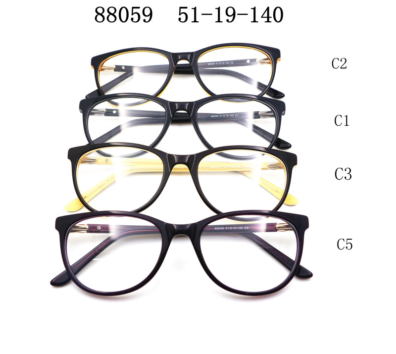 hot sell funny magnetic click glasses frames cheap hang neck cheap glasses custom LOGO
