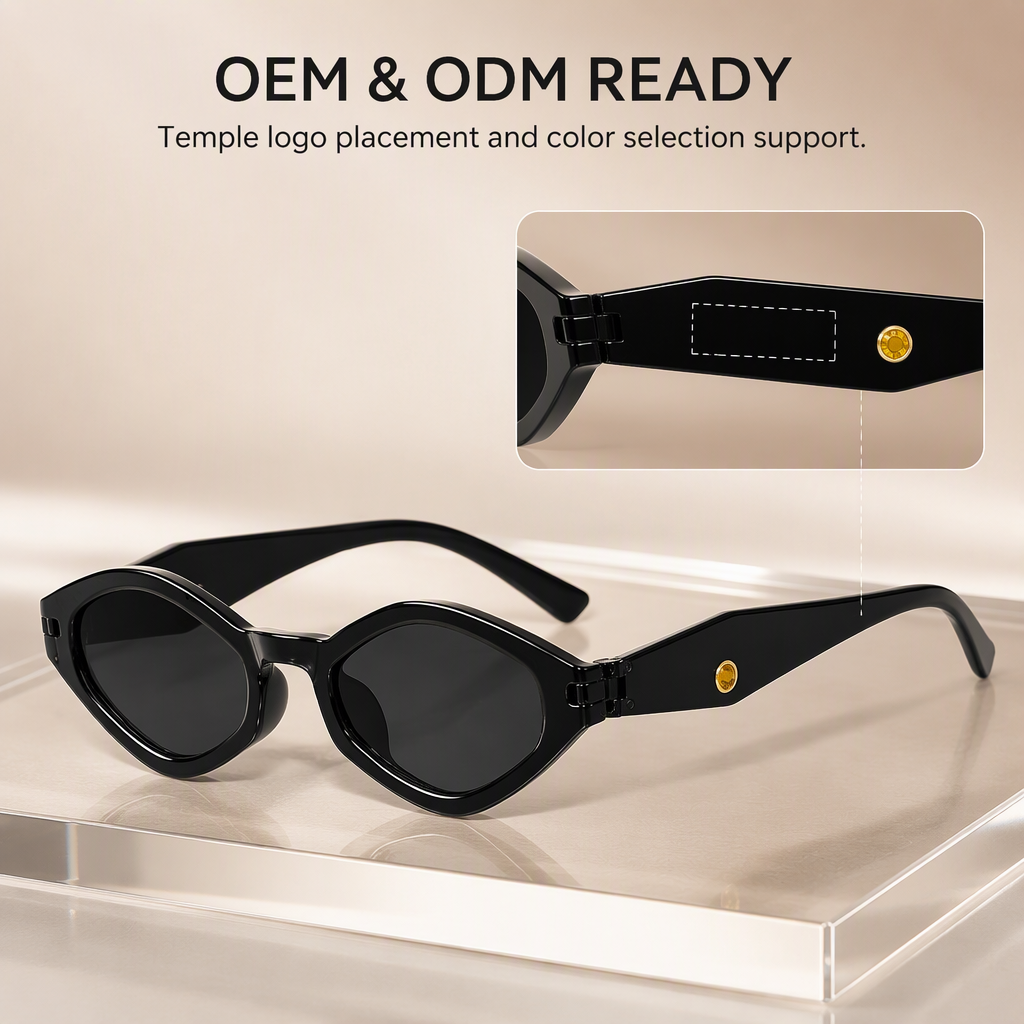 HipHop Y2K Geometric Small Retro Vintage Trendy Fashion UV400 Protection Travel Party Beach Sunglasses Men Glasses Sunglasses