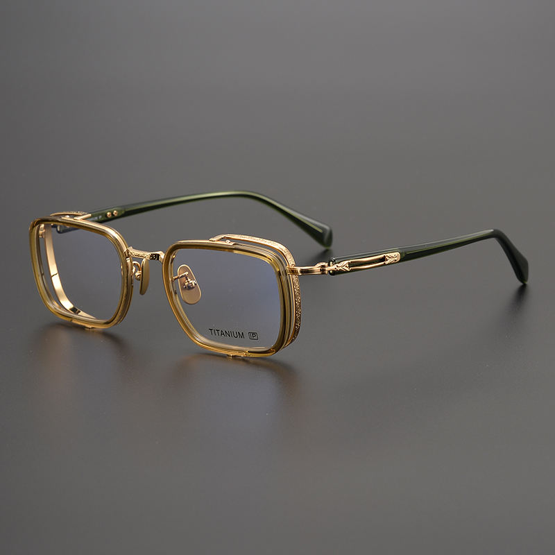 High B Titanium Optical Frame Good Quality Glasses for Men and Women Titan Eyewear Frames