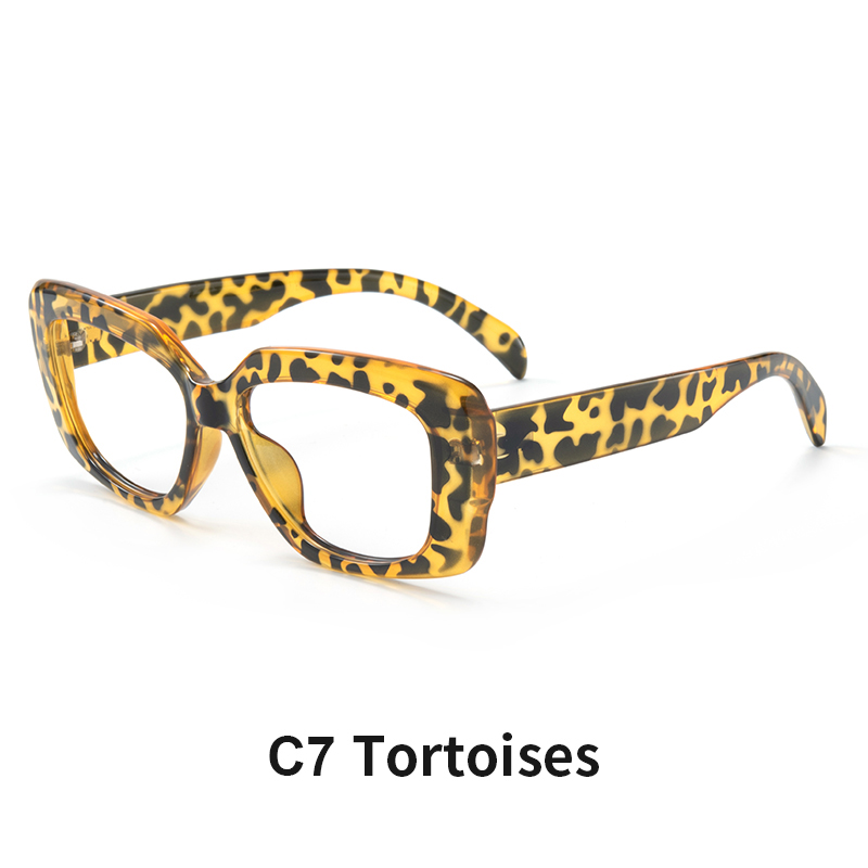 Visualmate Custom Fashion Optical Frame Eyeglasses TR90 Rectangle Spectacle Computer Glasses Frames Luxury Eyeglass Frames