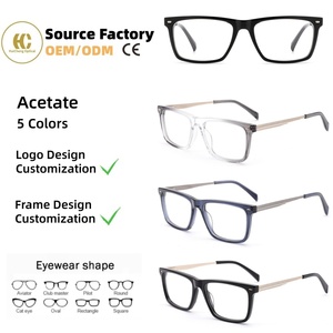 Custom Classic Rectangle Acetate Eyeglasses