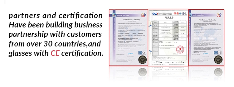 CE and Blue Light Certifications