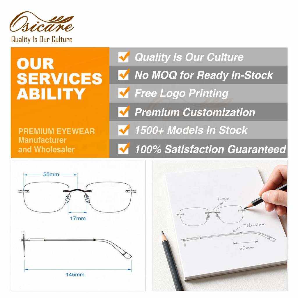 High Quality Color Custom Logo Eye Glasses Hand Made Acetate Stock Eyewear CE Women Spectacle Optical Eyeglasses Frames for Men