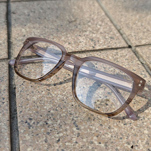 Pink Havana Acetate Full Rim Rectangle Eyeglasses Frames