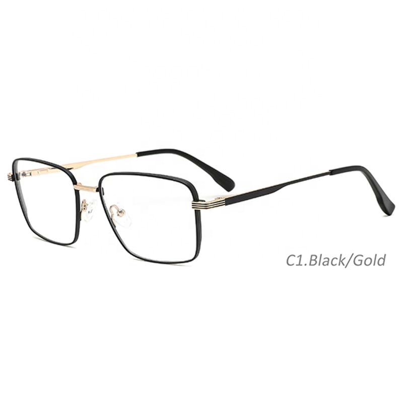 Luxury High Quality Metal Eyewear Eyeglasses for Men and Women Stylish Business Lightweight Computer Glasses Eyeglasses