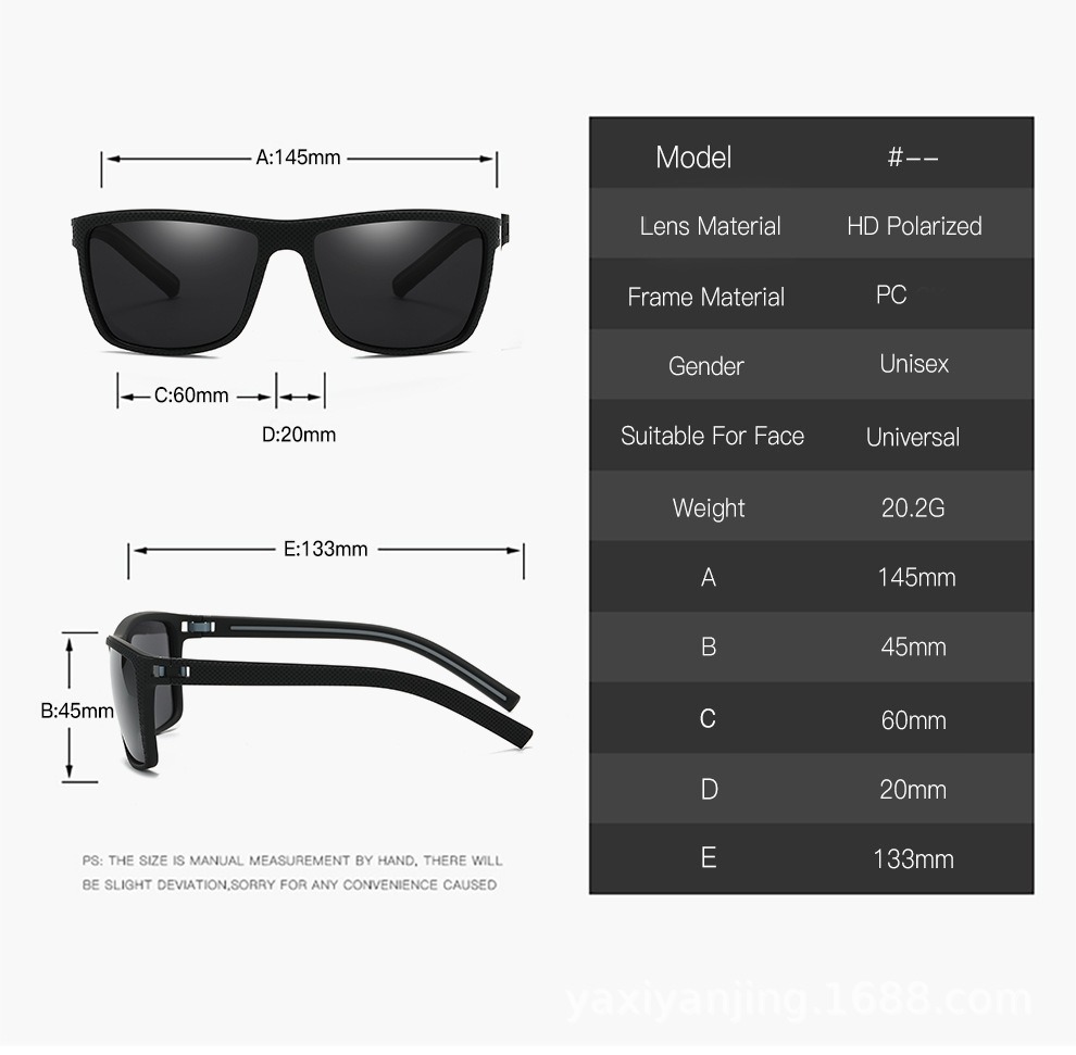 Sunray OEM Newest Square Frame Men Women Shades Fashion Designer Custom Logo Sun Glasses UV400 Polarized Sport Sunglasses