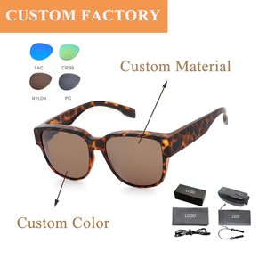 High Quality TR90 Full Rim Rectangle Sunglasses