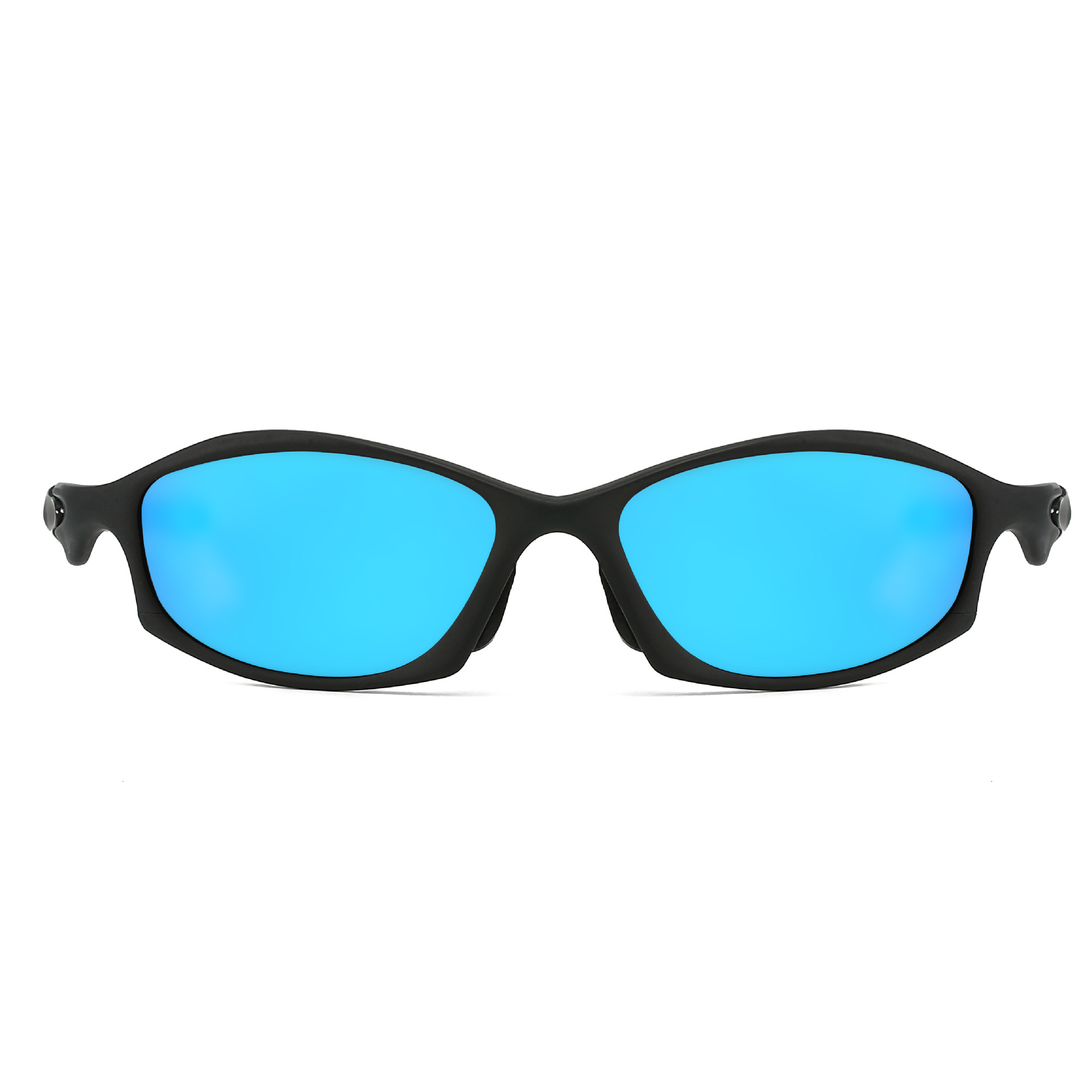 Tomahawk Full Frame Unisex Sunglasses with Sand-Colored Polarized Lenses and Spring-Hinge Metal Arms