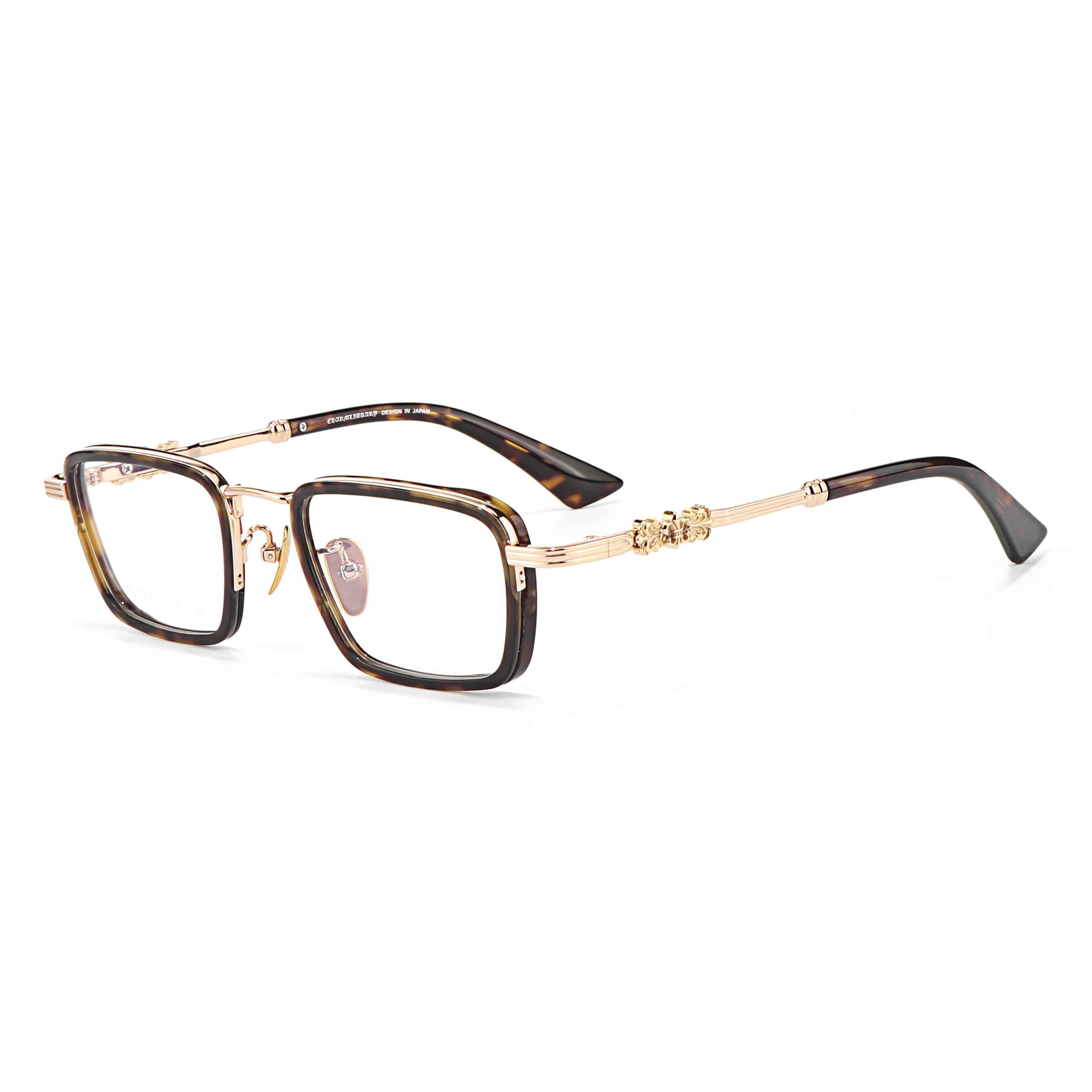 Designer Flat Rectangle Optical Prescription Presbyopia Style Beautiful Wholesale Glasses Frames Shop for Women Men Fashion