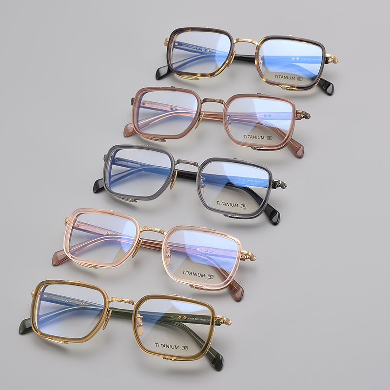 High B Titanium Optical Frame Good Quality Glasses for Men and Women Titan Eyewear Frames