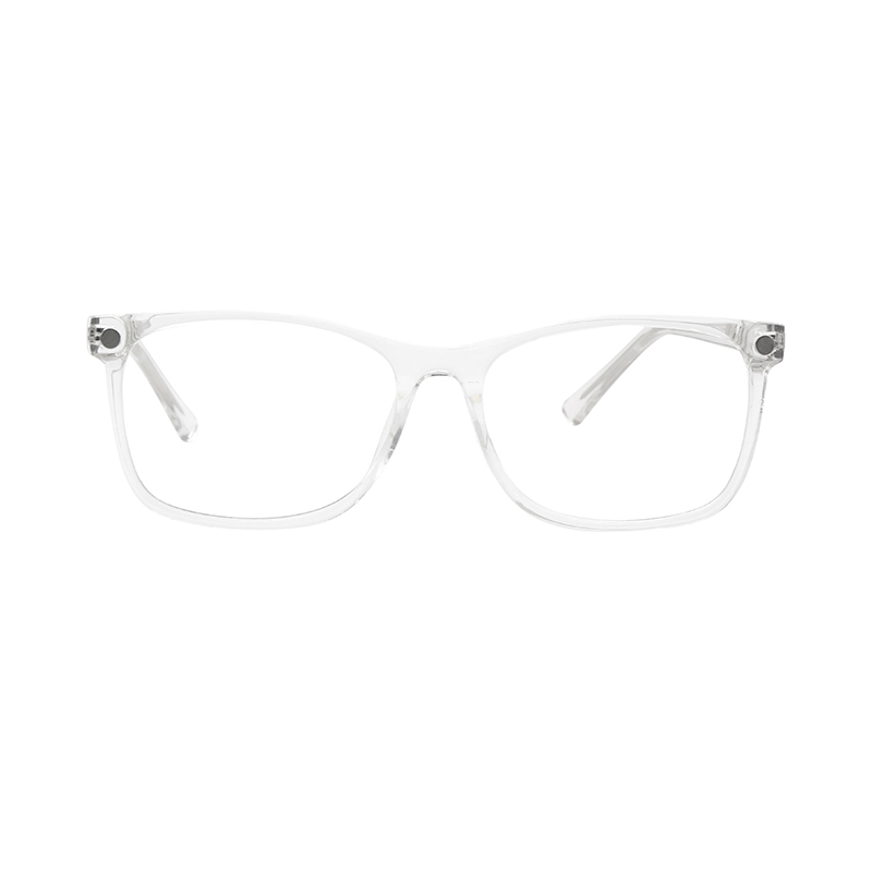 Newest 5 in 1 Non Lenses TR90 Clip on Magnetic Glasses Square Optical Frame Men Multi-color Glasses Frame Female with Pouch