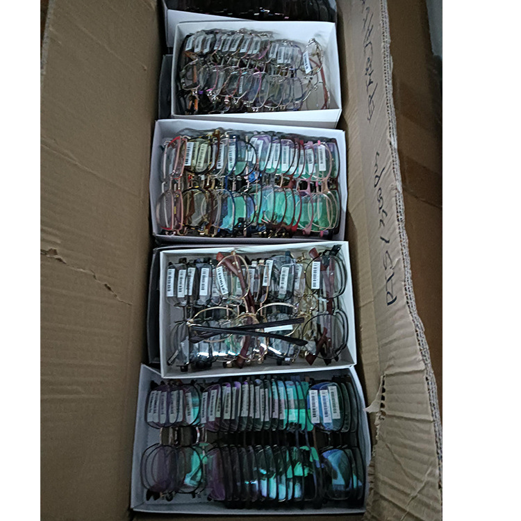 In Stock Cheap High Quality Blind Box Acetate Metal PC TR Optical Eyeglasses Frames For All Face Spectacles Glasses Sunglasses