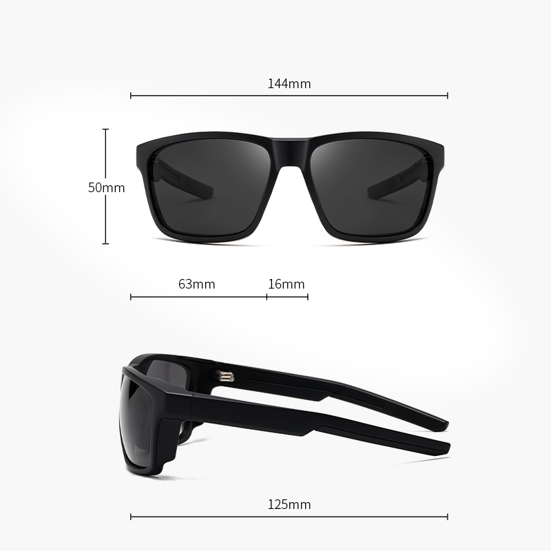 2025 Trend Outdoor Cycling Sports Fishing Spring Hinge Polarized Unisex Men's Sunglasses