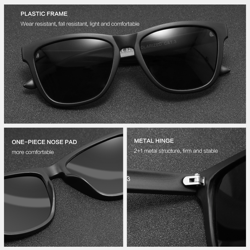 Factory Custom Logo Polarized Trendy Sunglasses 2026 Classic Wholesale Shade Sunglasses UV400 Outdoor SunGlasses for Men Women