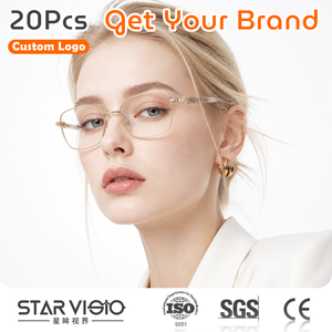 Fashion Women's Acetate Eyeglass Frames Luxury Square Gold Metal Optical Frames Prescription Glasses Spectacle Eyewear Frames