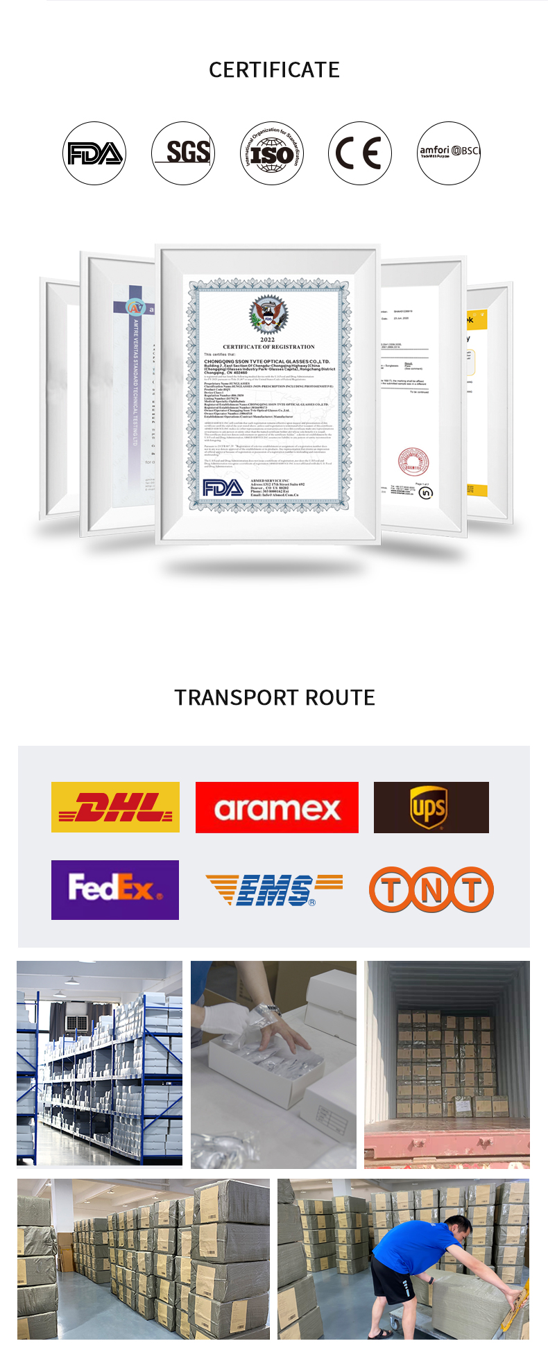 Packaging and Storage