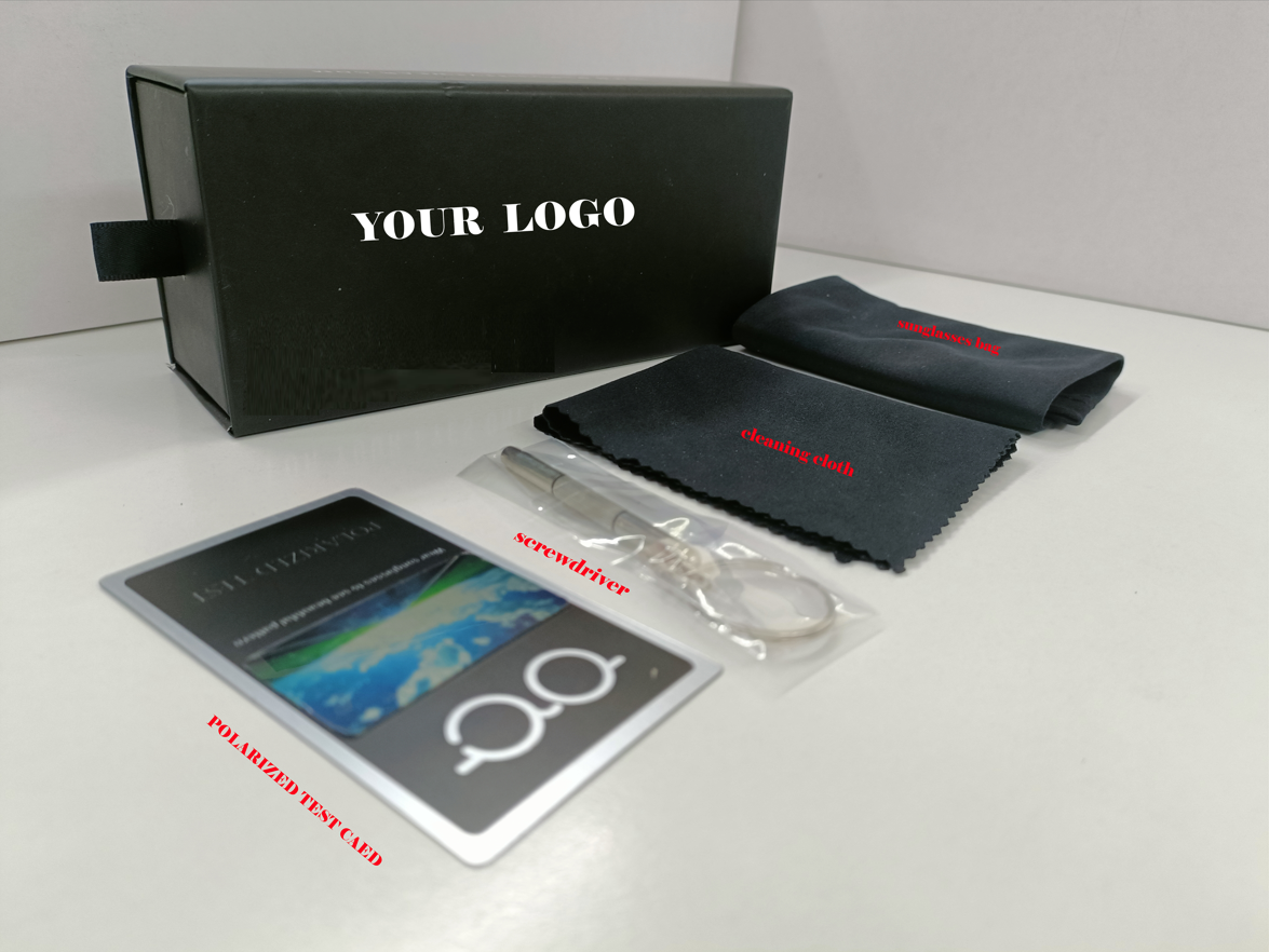 Glasses Packaging Layout