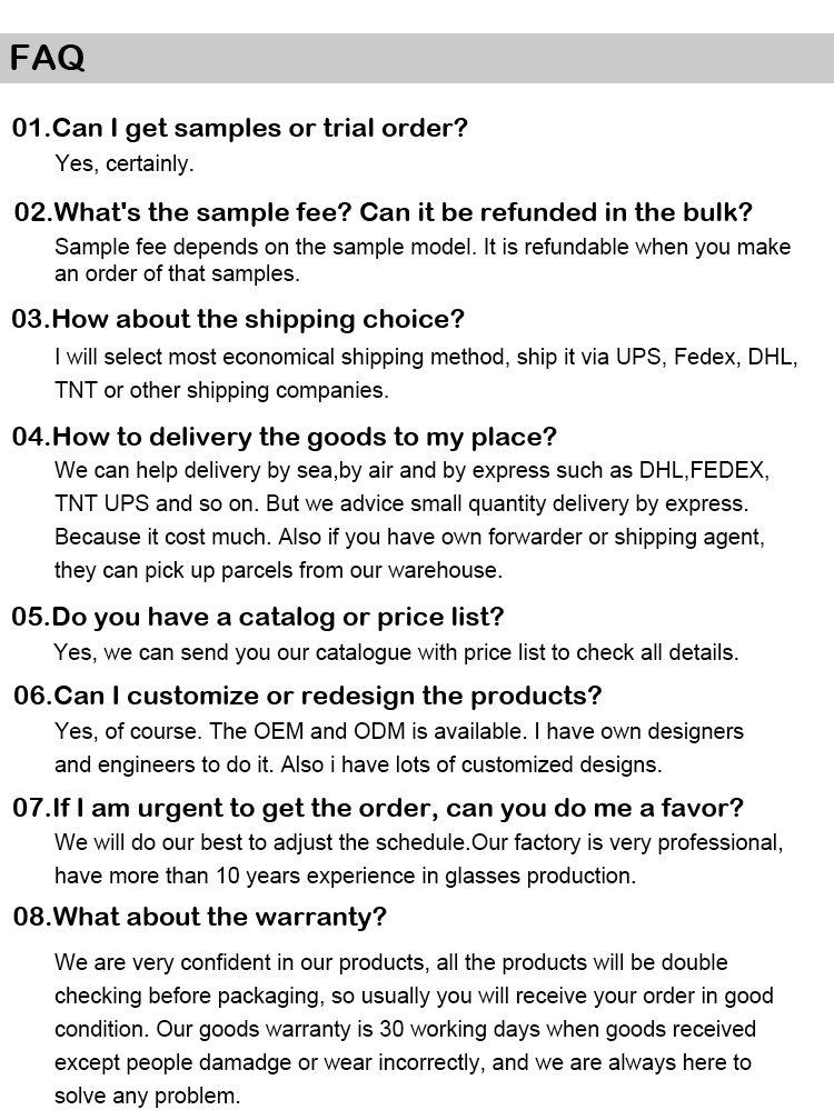 Packaging & Logistics Details