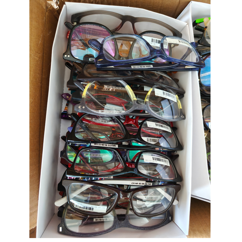 In Stock Cheap High Quality Blind Box Acetate Metal PC TR Optical Eyeglasses Frames for All Face Spectacles Glasses Sunglasses