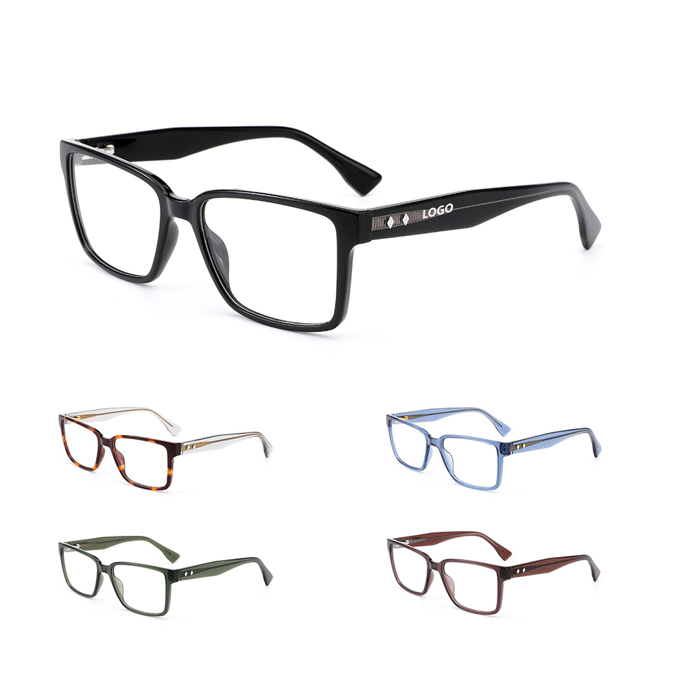 Luxury Design Prescription Optical Glasses High Quality Thin Acetate Blue Light Blocking CE Standard Optical Frame Unisex
