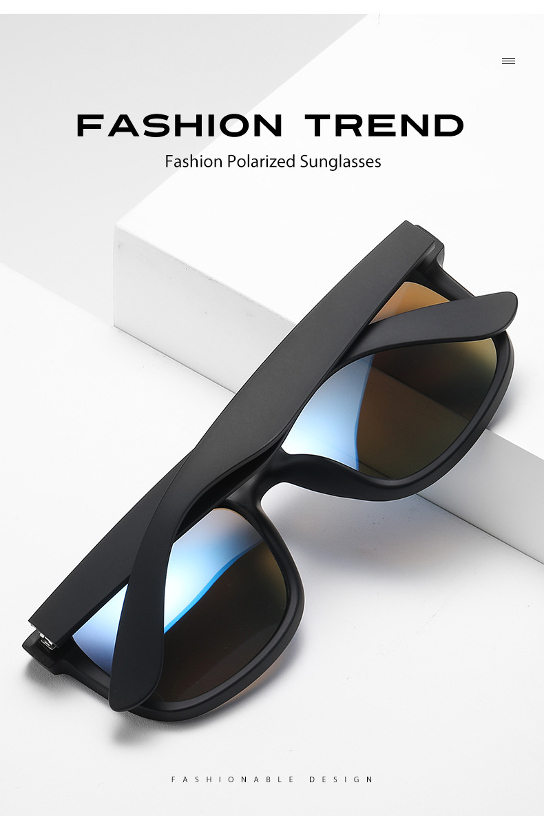 Square Polarized Sunglasses Detail 3