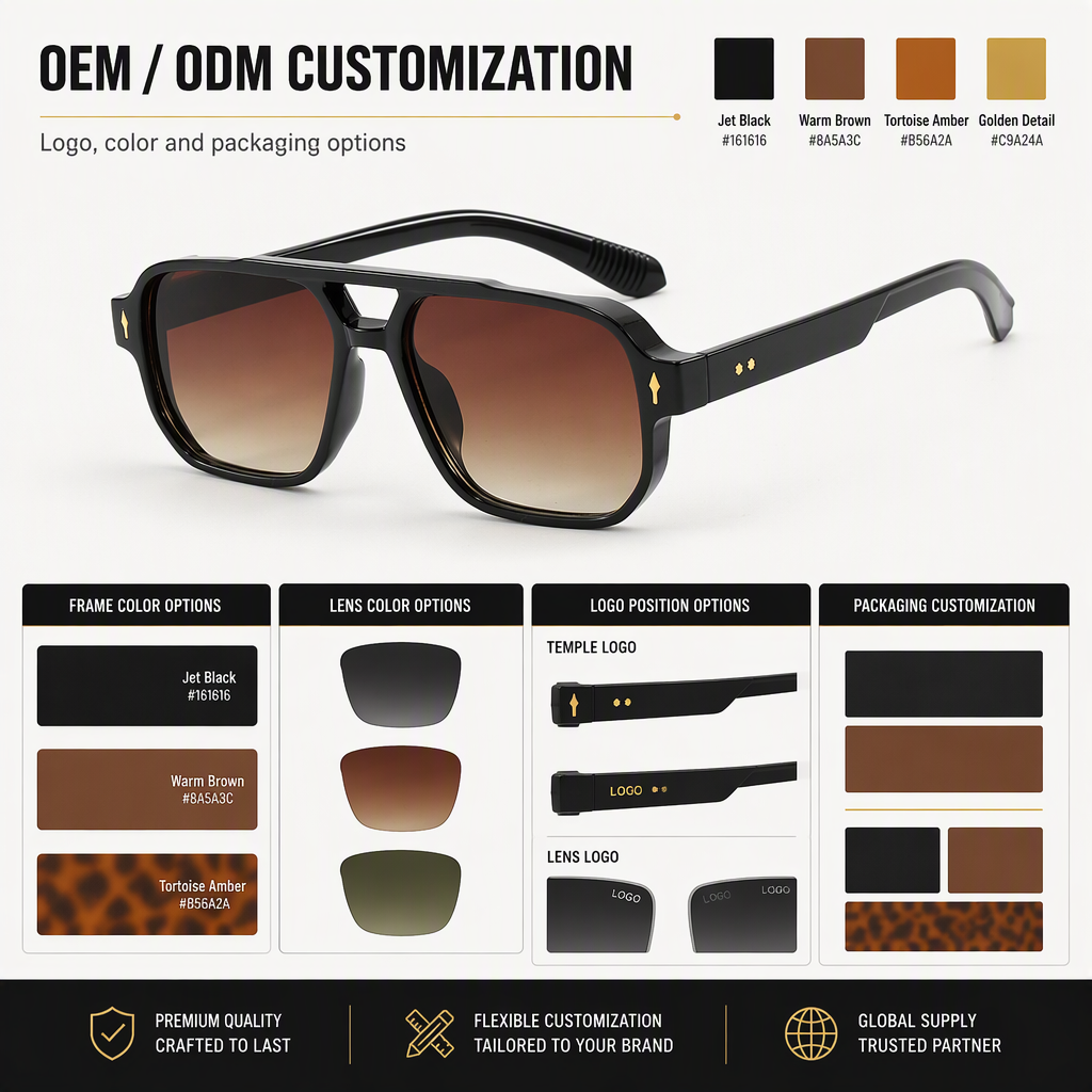 Retro 70s Pilot Teardrop Double Bridge Flat Top Oversized Thick UV400 Polarized Fashion Sunglasses Women Glasses Sunglasses