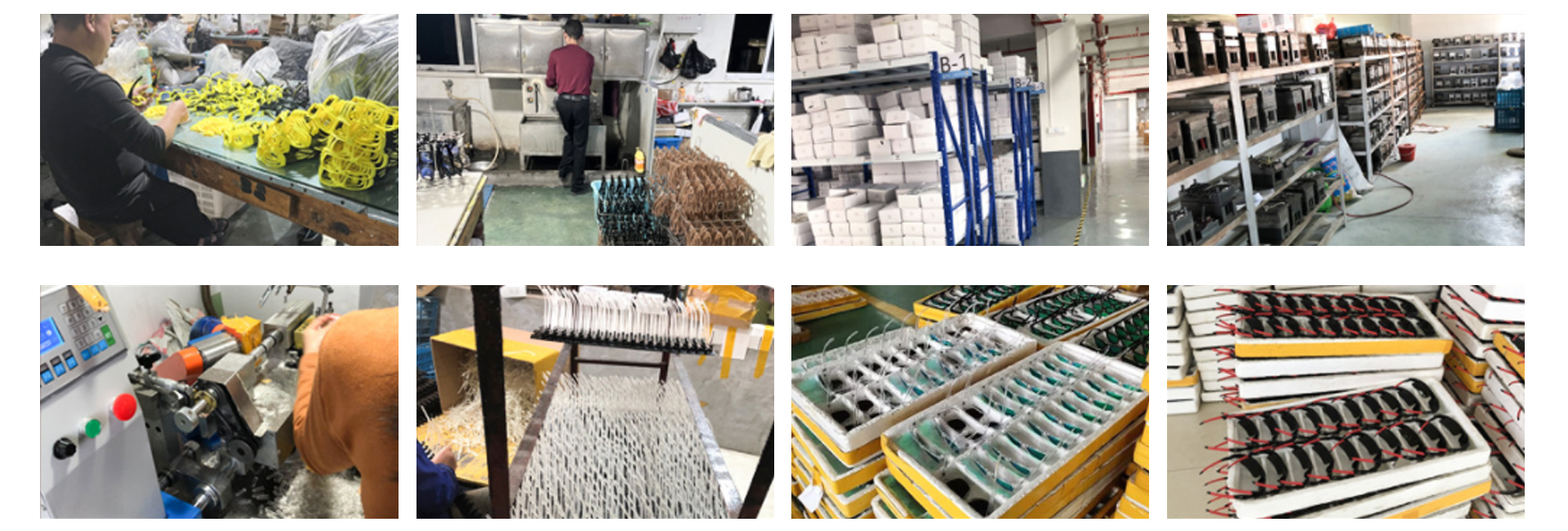 Eyewear manufacturing showcase