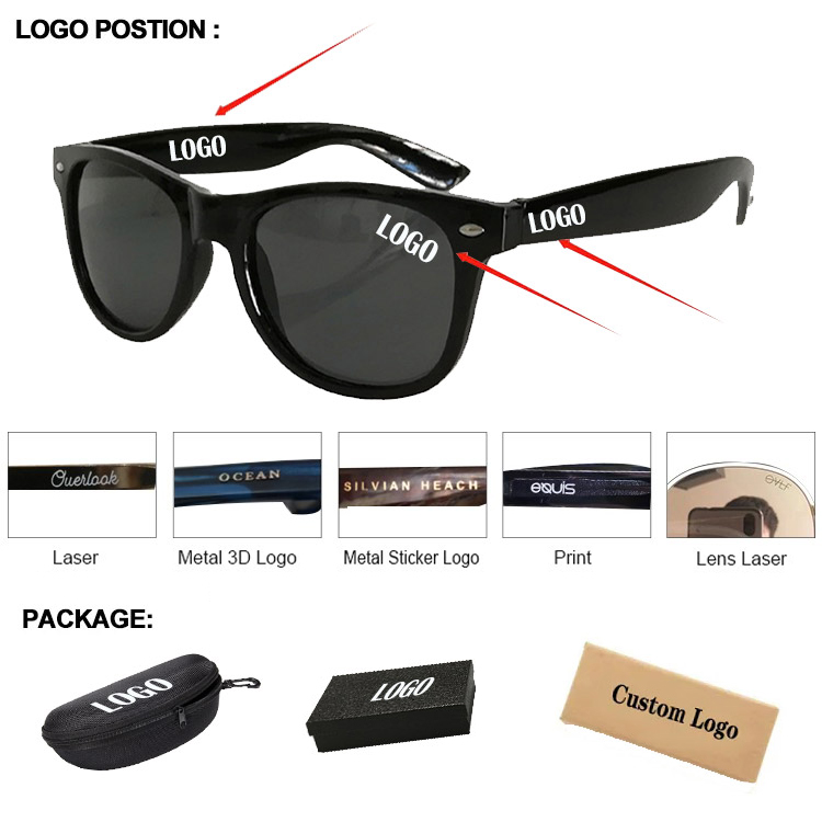 Custom Lunettes De Soleil R&eacute;Tro Men High Quality Gafas De Sol Mujeres Lentes De Sol Uv Black Gafas De Sol Sunglasses