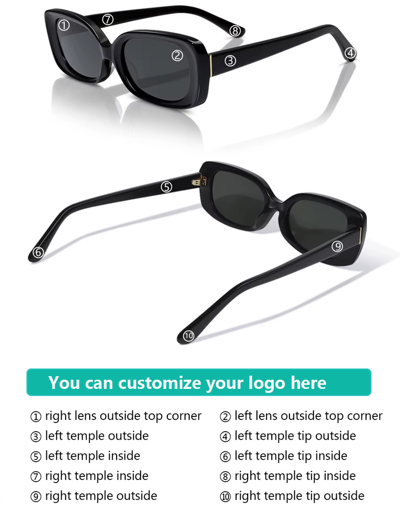 Men Eyewear Frame Perspective