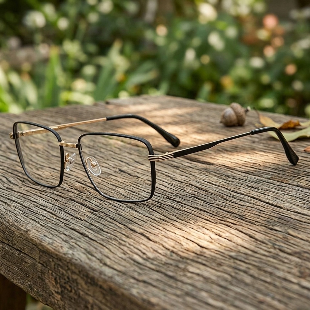 Luxury High Quality Metal Eyewear Eyeglasses for Men and Women Stylish Business Lightweight Computer Glasses Eyeglasses