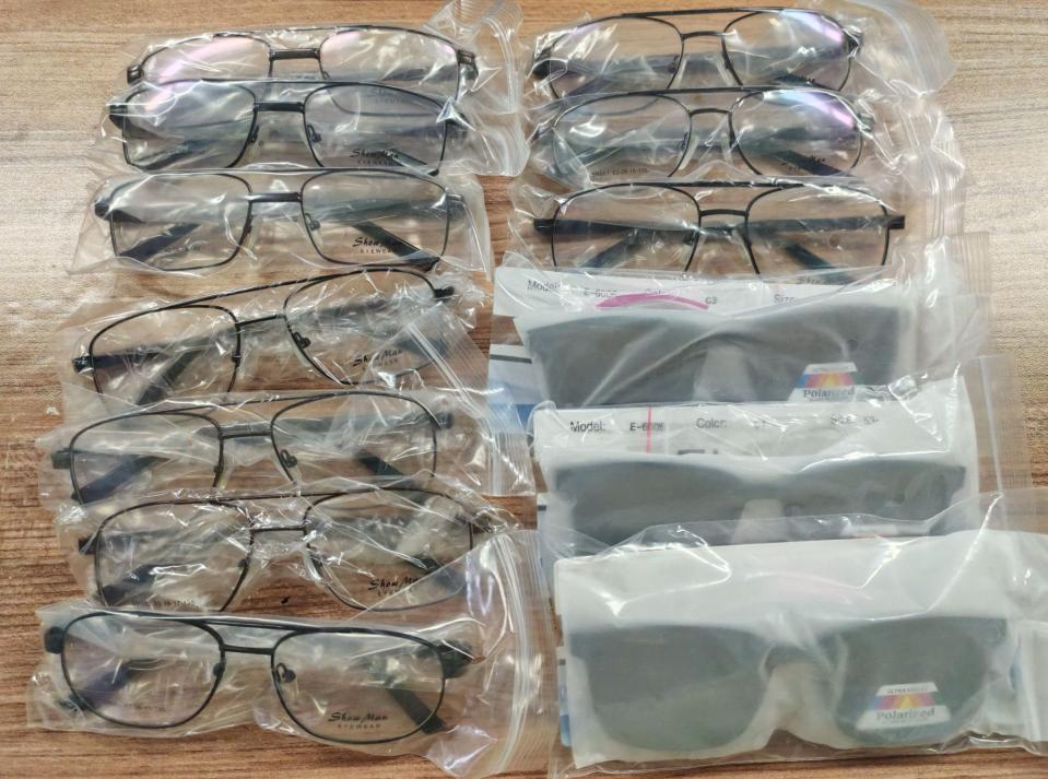 In Stock Cheap High Quality Blind Box Acetate Metal PC TR Optical Eyeglasses Frames for All Face Spectacles Glasses Sunglasses