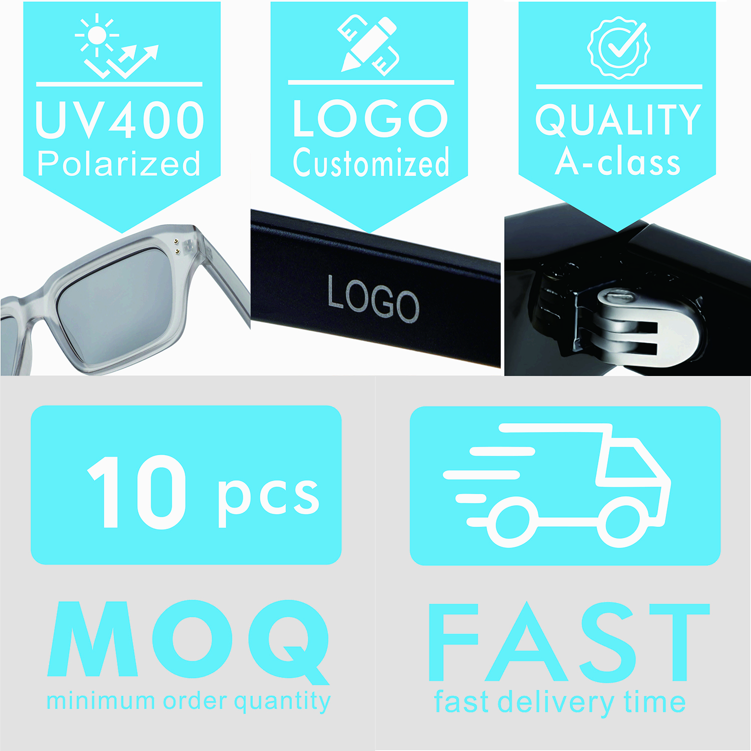 New Designer Recycled Sunglasses Polarized Manufacture Sunglasses Women Fashion UV400 Men Wood Sunglasses Wood Eyewear Shades