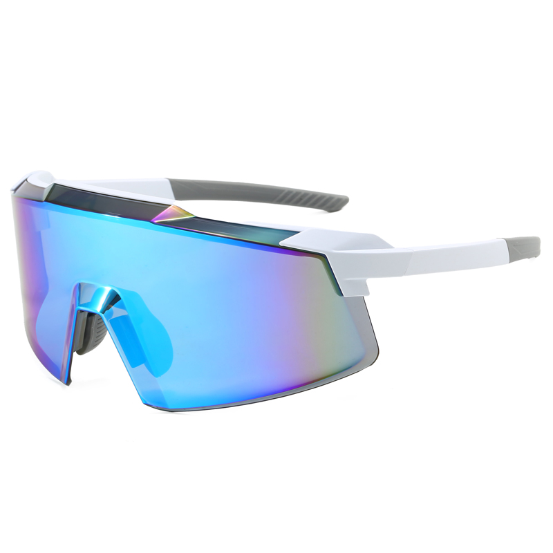 2024 Hot Sale Custom Logo Brand Running Glasses UV400 Sports Sunglasses Mountain Bike Riding Road Sports Sun Glasses