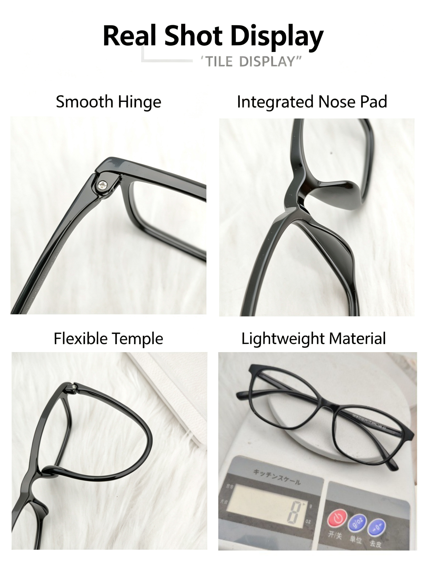 Wholesale Mixed Stock TR90 Eyeglasses Frame Assorted Fashion Styles Square Optical Frames Bulk Purchase for Retailers