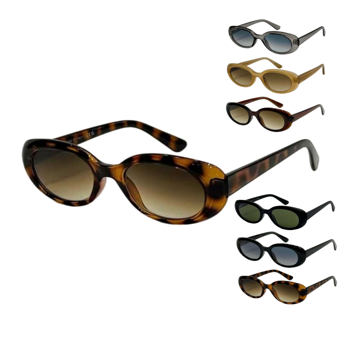 Italy High Quality Trending Acetate Glasses Luxury Eyewear Kit Designer Sunglasses Square-Round Shaped Sunglasses for Men Women
