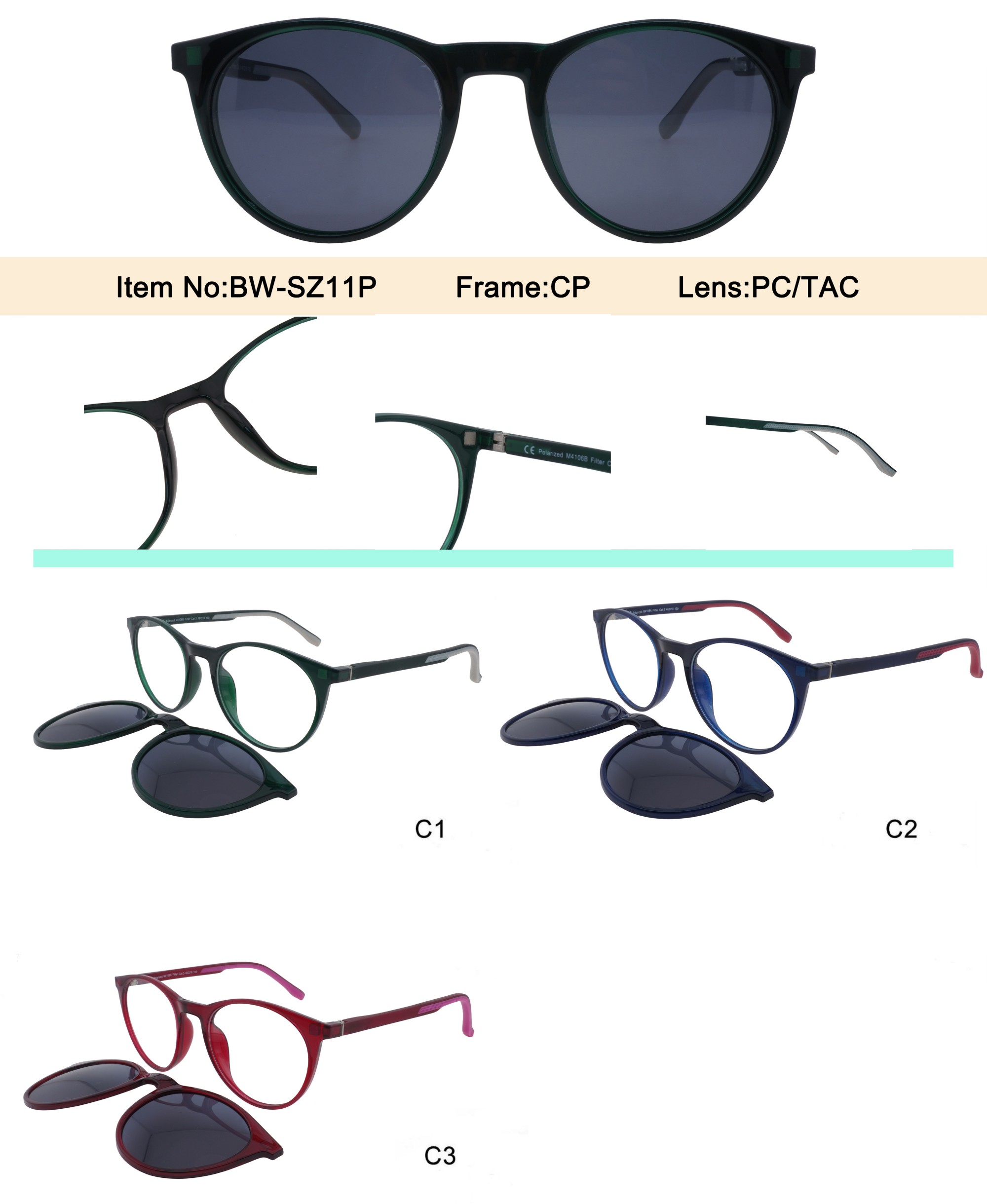 Glasses model item