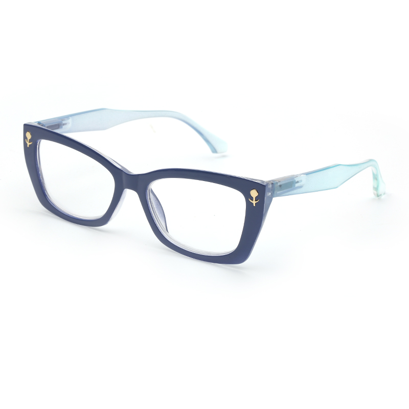 Wholesale High Quality Oversized Cat Eye Glasses Frame Luxury Elegant Ladies Custom Logo Fashionable Women Reading Glasses