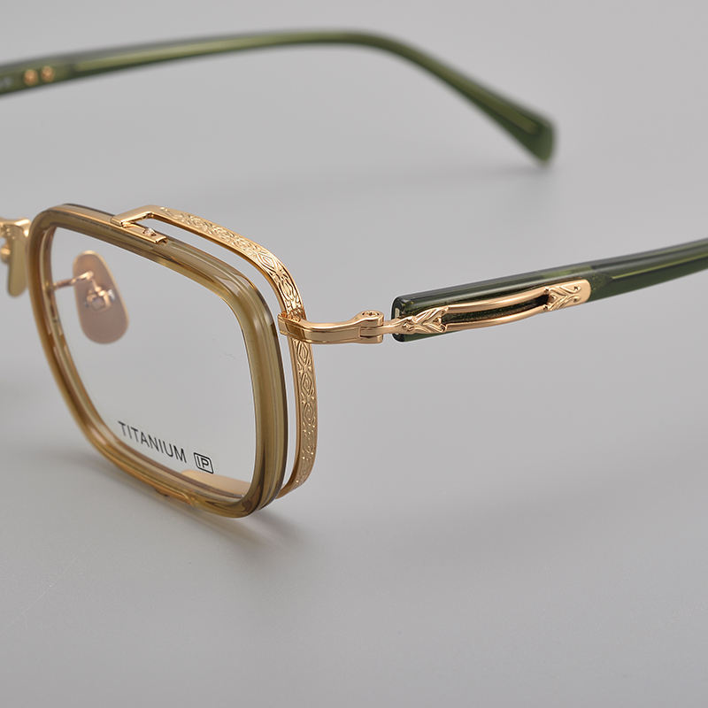 High B Titanium Optical Frame Good Quality Glasses for Men and Women Titan Eyewear Frames