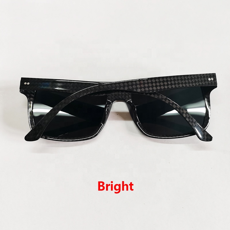 100% Full Real Carbon Fiber Sunglasses UV400 Polarized Outdoor Ultra Light Durable Luxury Sunglasses For Driving
