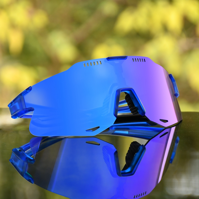 Custom New Big Frame TR 90 Gafas Sport Mountain Running MTB Bike Road Cycling Sunglasses Glasses Mens Outdoor Sport Sunglasses