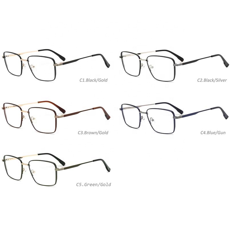 Luxury High Quality Metal Eyewear Eyeglasses for Men and Women Stylish Business Lightweight Computer Glasses Eyeglasses
