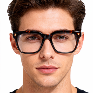 Vintage Mazzucchelli Acetate Square Eyeglass Frames