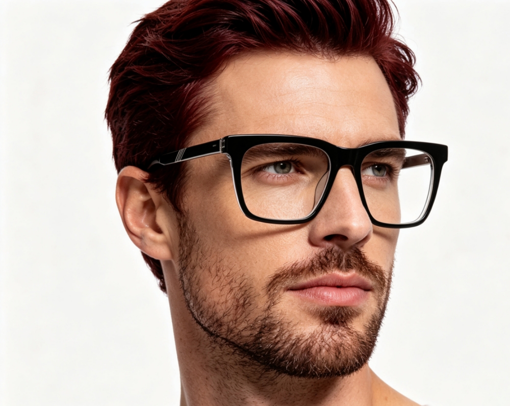 Customization High-end Handcrafted Acetate Optical Glasses Durable Rectangle Eyeglasses Frame Comfortable For Daily Wear OEM/ODM