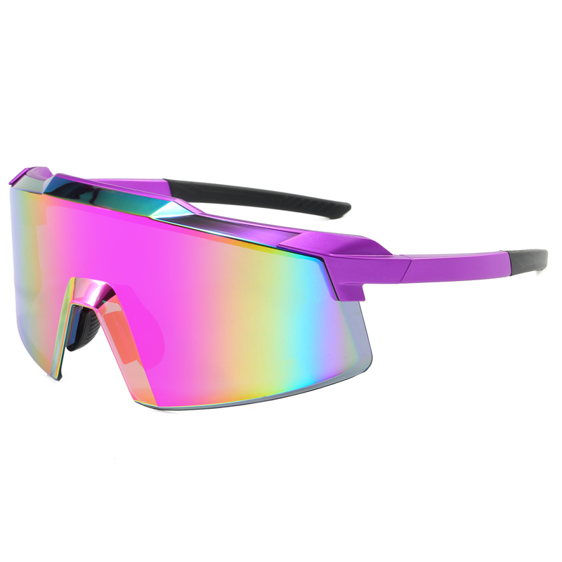 2024 Hot Sale Custom Logo Brand Running Glasses UV400 Sports Sunglasses Mountain Bike Riding Road Sports Sun Glasses