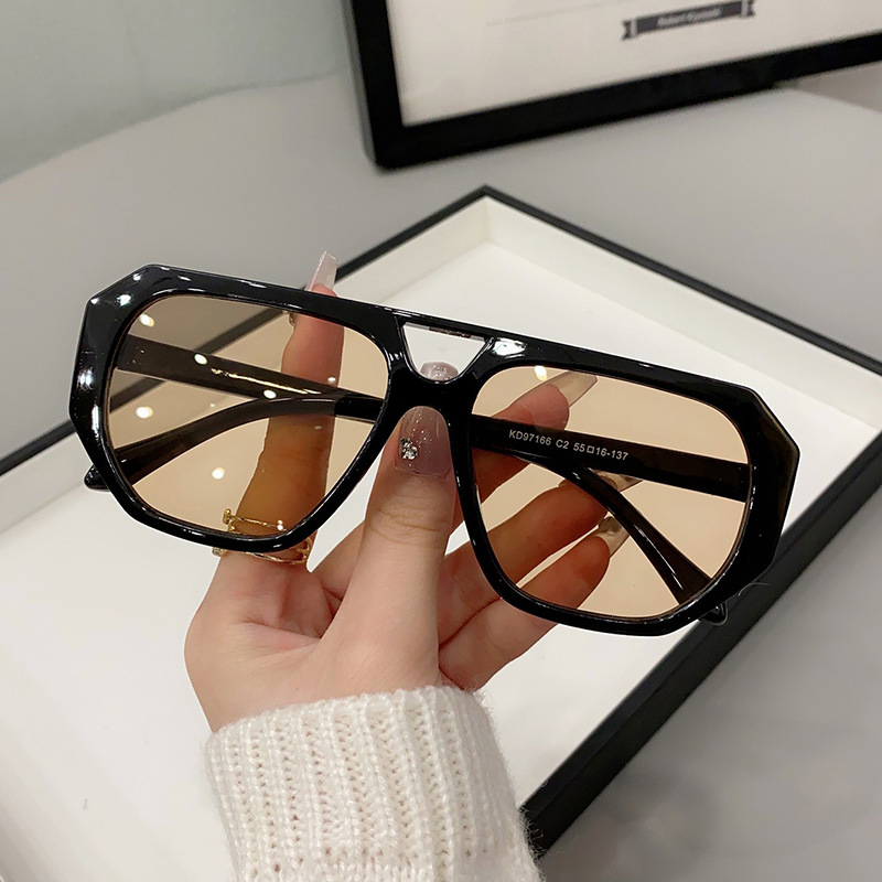 Sunglasses Female Summer Round Face UV Male New Driving Sunglasses Online Celebrity Glasses Retro