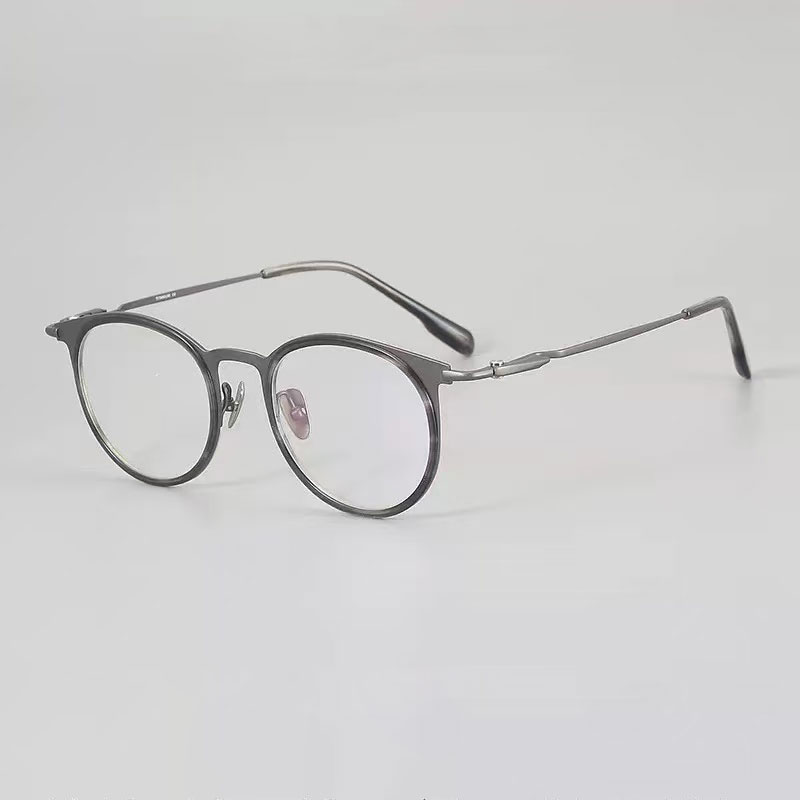 High End Quality Classic Eye Wear Gafas De Lujo Lentes New Vintage Specs Eyeglass Designer Titanium Glass Frames