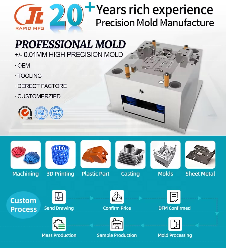 Custom High Precision Injection Molds For Production Quality Smart Glasses Of PC/PE/Resin, Support Prototype And Mass Production