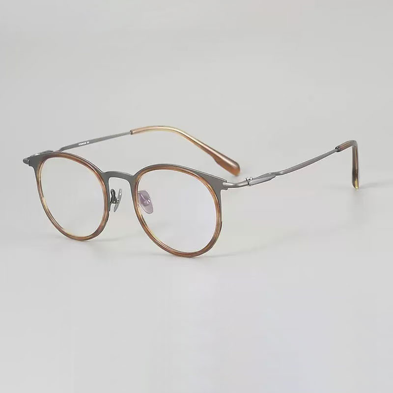 High End Quality Classic Eye Wear Gafas De Lujo Lentes New Vintage Specs Eyeglass Designer Titanium Glass Frames