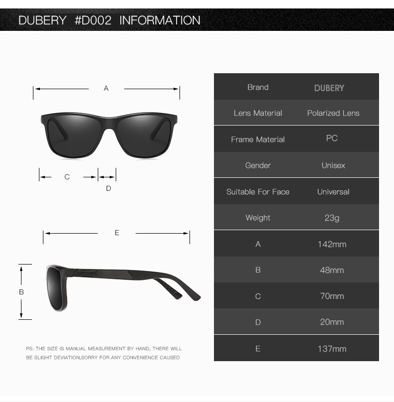 Dubery Sunglasses Style 5